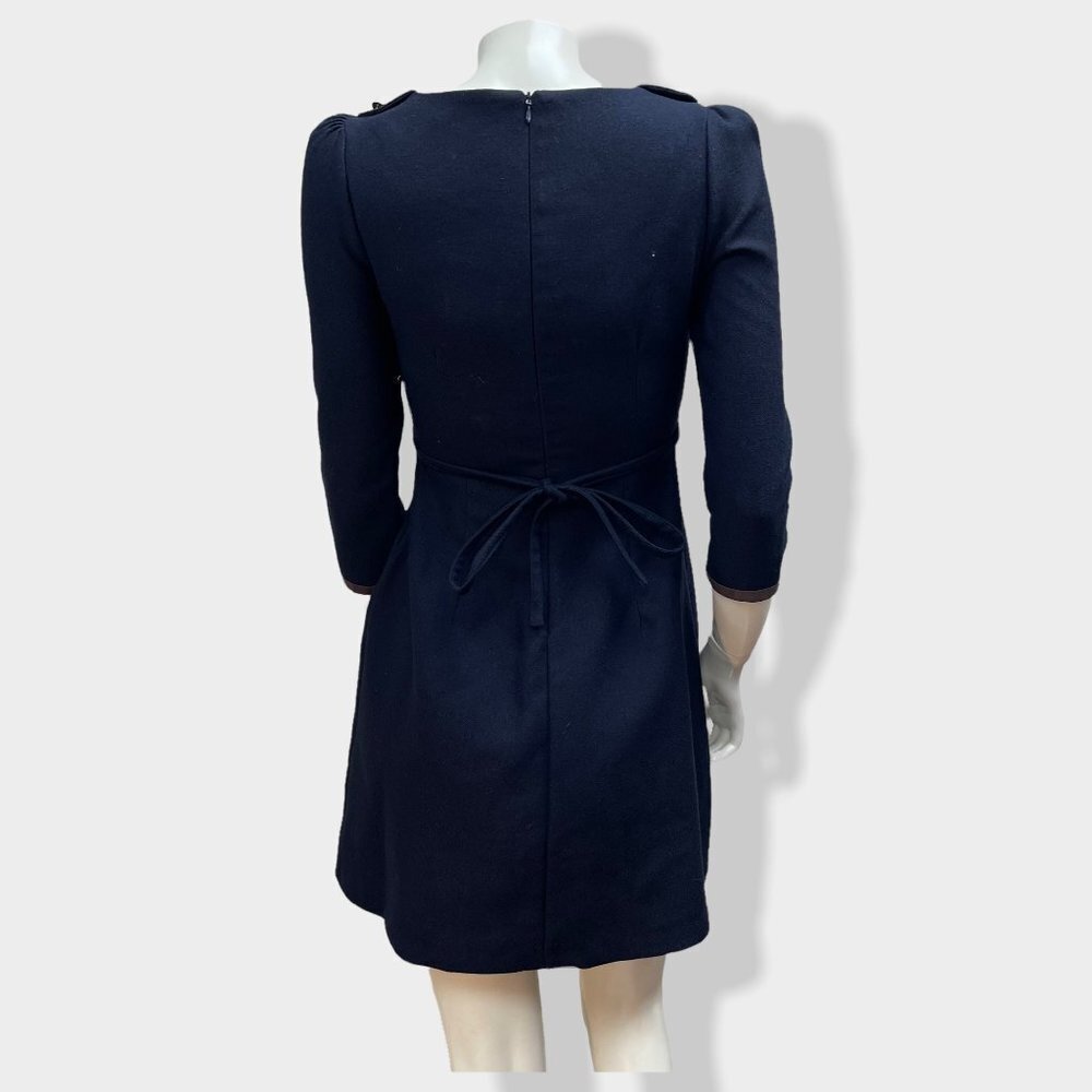 MCGINN Navy Military Style Dress - Picture 3 of 6
